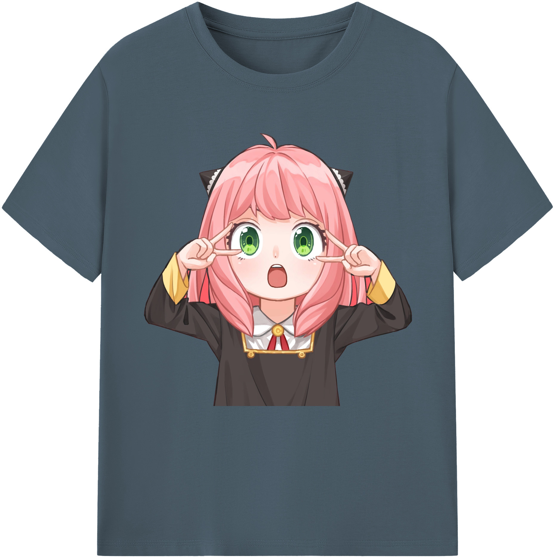（画像用） SPY×FAMILY间谍家家酒 綿100％半袖Tシャツ（フロントプリント）